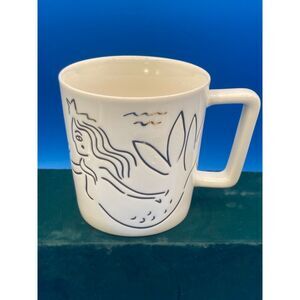 Starbucks Siren at Sea 2017 Anniversary Collection 12 oz ceramic mug white